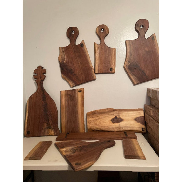 Stumps Custom Wood Walnut Wood Cutting Board Wayfair